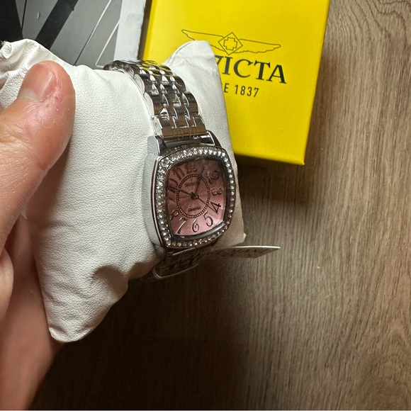 INVICTA NIB Wildflower Women’s Watch - 31mm, Pink & Steel (69360)